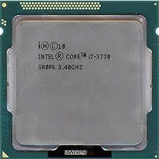 Intel i7-3770 Processor 8M Cache, up to 3.90 GHz LGA 1155 socket (Category: Computer Parts) located in Quezon City. Submitted by besteinpc (Listing ID 286428016, Image 2). Description: Intel i7-3770 Processor 8M Cache, up to 3.90 GHz LGA 1155 socket Performance # of Cores 4 # of Threads 8 Processor Base Frequency 3.40 GHz Max Turbo Frequency 3.90 GHz Cache 8 MB Intel® Smart Cache Bus Speed 5 GT/s TDP 77 W.