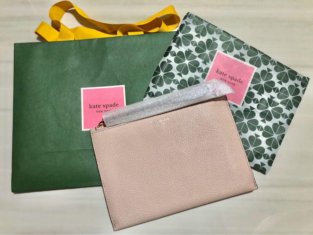 Kate Spade Margaux Small Pouch Wristlet Women s Fashion Bags Wallets Purses Pouches on Carousell