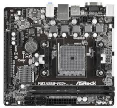 MOTHERBOARD, ASROCK FM2A58M-VG3+ SOCKET FM2+ DDR3 MINI ITX (Category: Computer Parts) located in Quezon City. Submitted by besteinpc (Listing ID 286458621, Image 3). Description: MOTHERBOARD, ASROCK FM2A58M-VG3+ SOCKET FM2+ DDR3 MINI ITX Support for Socket FM2+ 95W / FM2 100W processors All Solid Capacitor Design Supports Dual Channel DDR3 1866 1 PCIe 3.0 x16, 1 PCI Supports AMD Dual Graphics Integrated AMD Radeon™ R7/R5 Series Graphics in A-seri