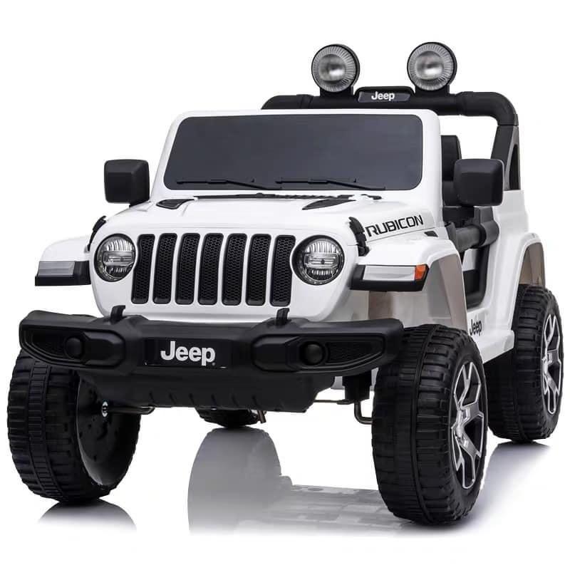 New Big Jeep 555 Rechargeable Ride On Car 2 Seater Truck with Rubber
