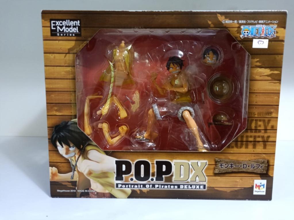 One Piece P O P Dx Monkey D Luffy Marineford Brotherhood Edition Megahouse 10 Hobbies Toys Toys Games On Carousell