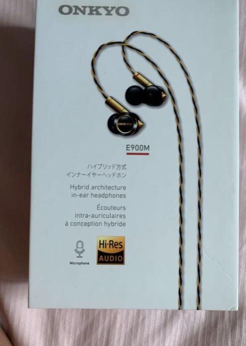 ONKYO E900M Hi RES Headphone, 音響器材, 可攜式音響設備- Carousell