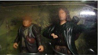 PLAYMATES 40901 魔戒首部曲 魔戒現身 山姆 亞拉岡 THE LORD OF THE RINGS THE FELLOWSHIP ...