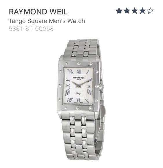 Raymond Weil watch Luxury Watches on Carousell