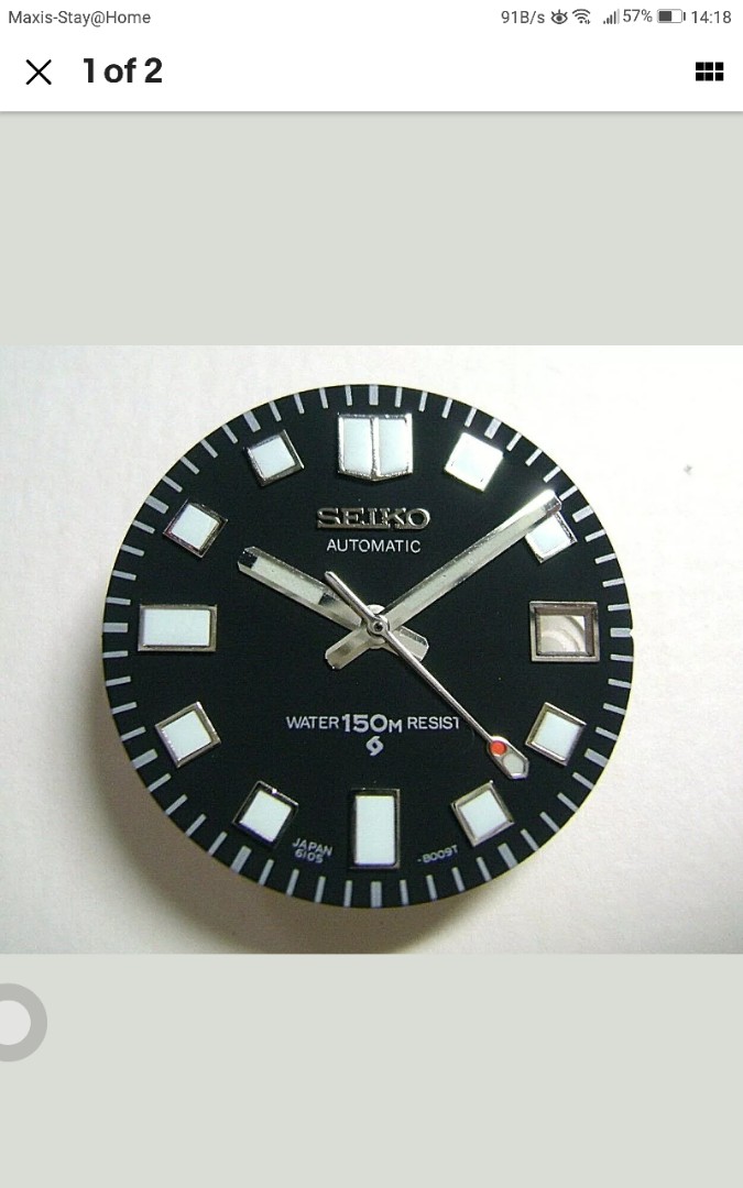 Seiko best sale 6105 dial