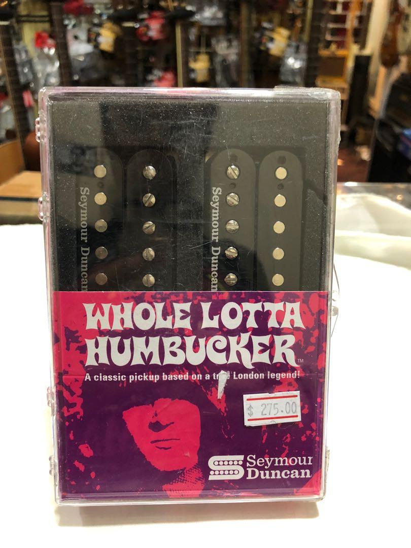 Seymour Duncan SH-18 Whole Lotta Humbucker Pickup Set Black Jimmy Page Tone New, Music & Media, Music Accessories on Carousell | Whole Lotta Humbucker Wiring Diagram | | Carousell
