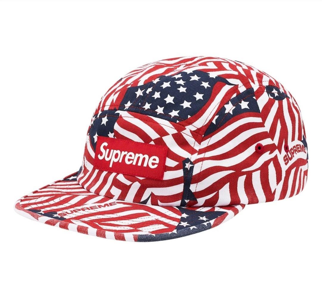 Supreme Washed Chino Twill Camp Cap