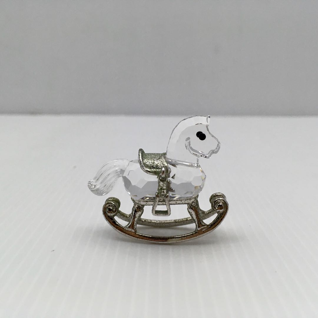 crate and barrel rocking horse