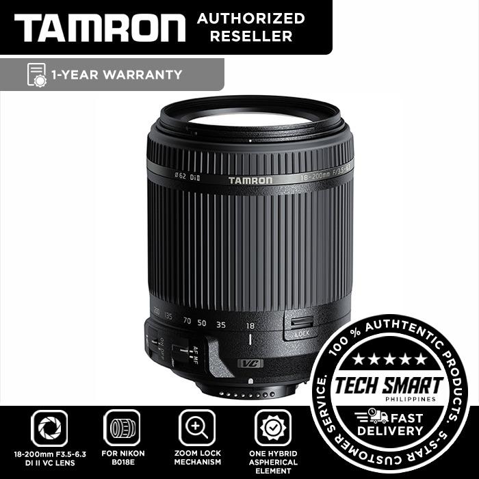 Tamron High Magnification Zoom Lens 18 0mm F3 5 6 3 Diii Vc Aps C For Nikon B018e Photography On Carousell