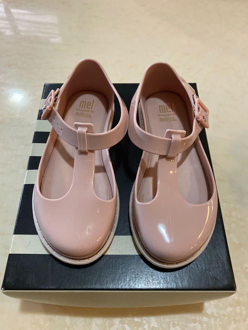 Mini Melissa Kazakova Pink Beige Shoes 