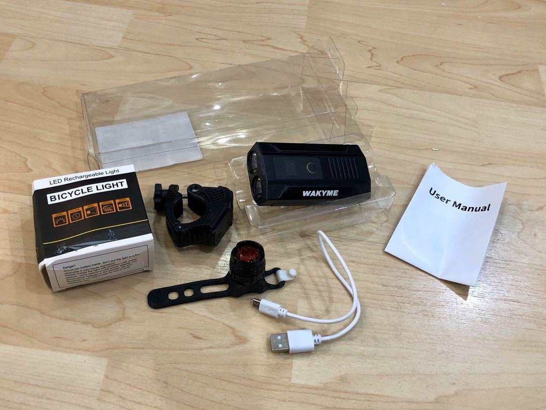 Wakyme bike light set on sale