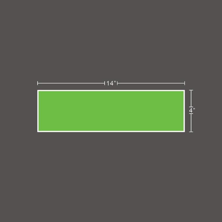 Windshield / Glass Sticker 14" x 4" Metallica "Ride The Lightning