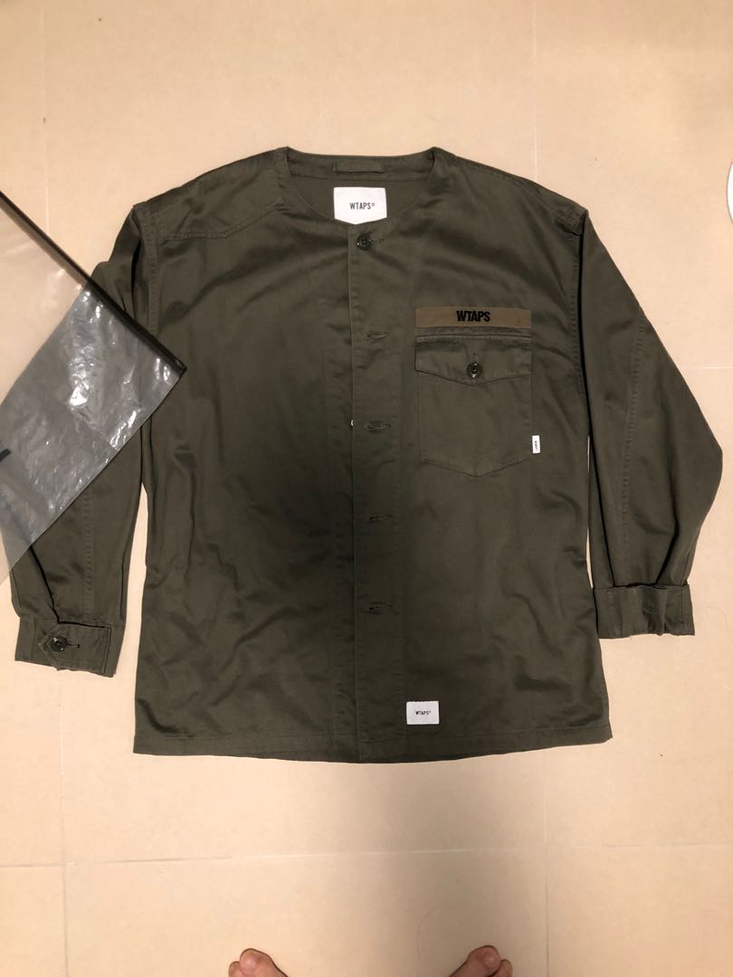 Wtaps 19aw scout LS size S, Men's Fashion, Men's Tops on Carousell