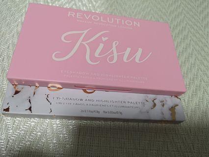 Kisu Eyeshadow & highlighter palette