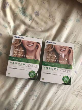 牙齒美白貼片共13片