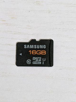 SAMSUNG MicroSDHC 16G C10