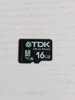 TDK MicroSDHC 16G C10