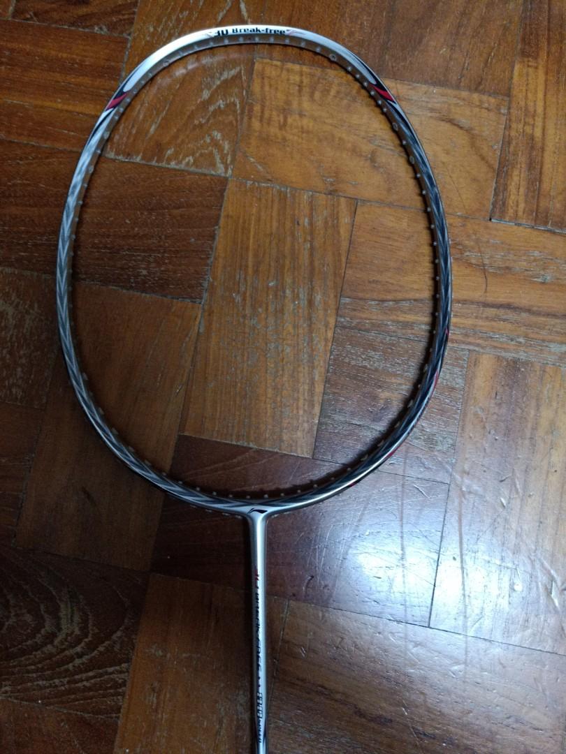 3D-Break-Free 80 speed Li Ning badminton racket, Sports Equipment ...