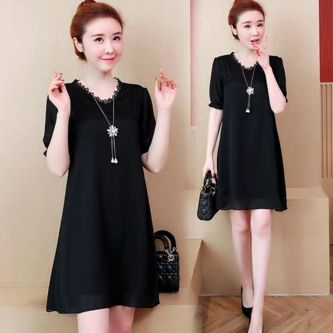 L 5xl Plus Size Korean Fashion Dress Women S Fashion Clothes