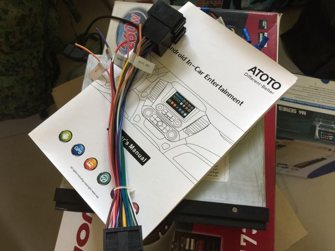 Atoto Headunit Android System Car Accessories Electronics Lights