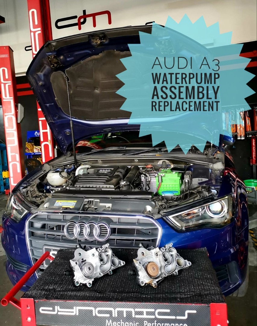 Audi a3 water pump replacement top
