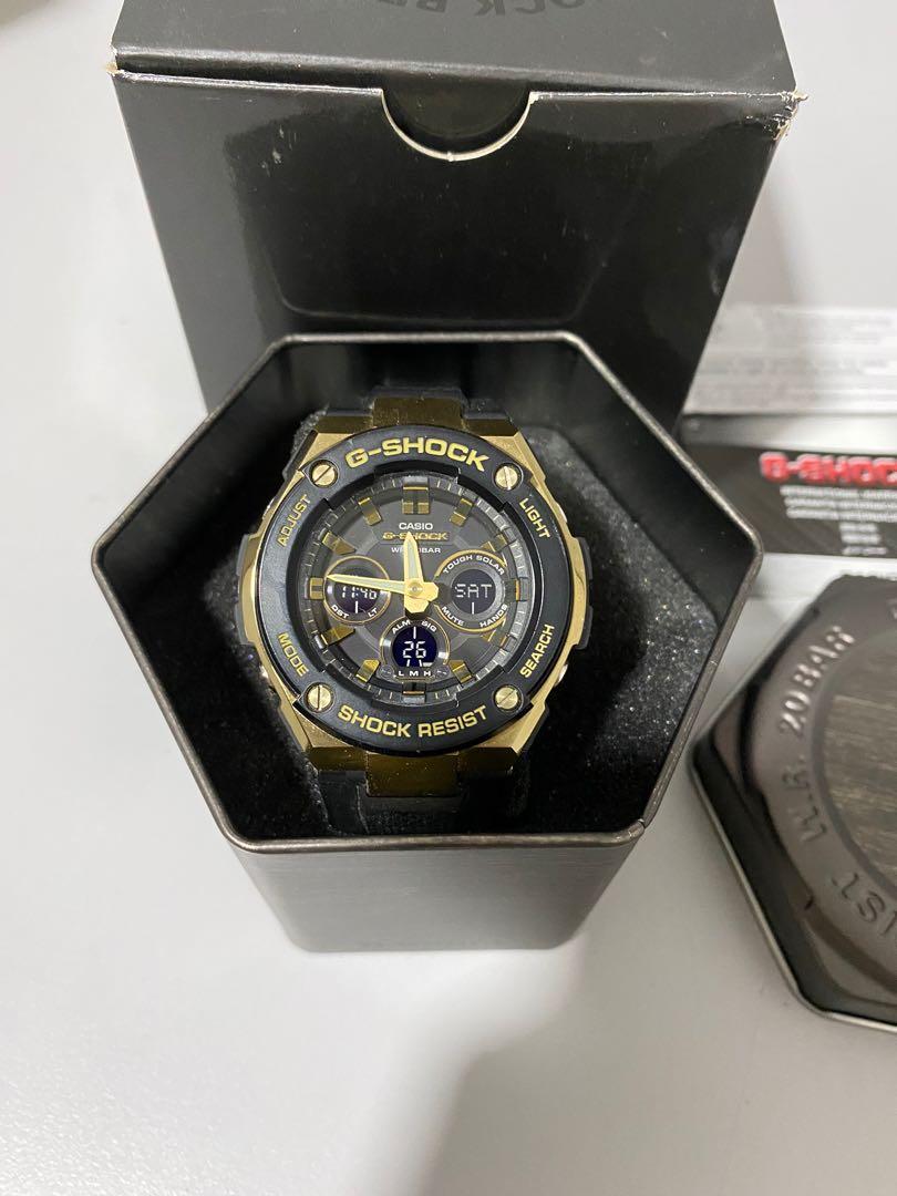 Casio G SHOCK Unisex GST S300G 1A9DR G STEL Men s Fashion