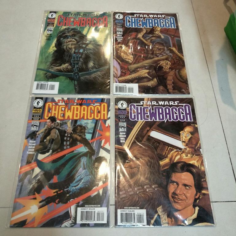 Dark Horse Comic Star Wars Chewbacca 1 4 Fn Vf Completed By