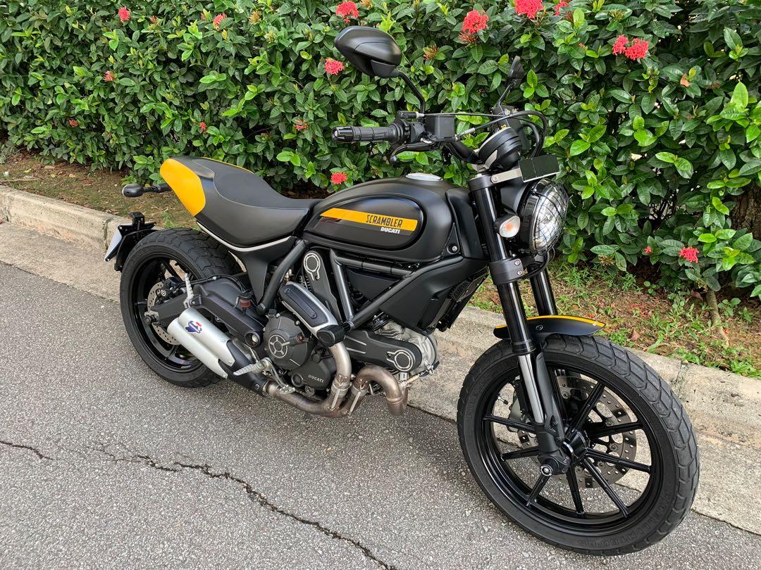 Ducati Scrambler Full Throttle 803cc With Lta Approved Termignoni