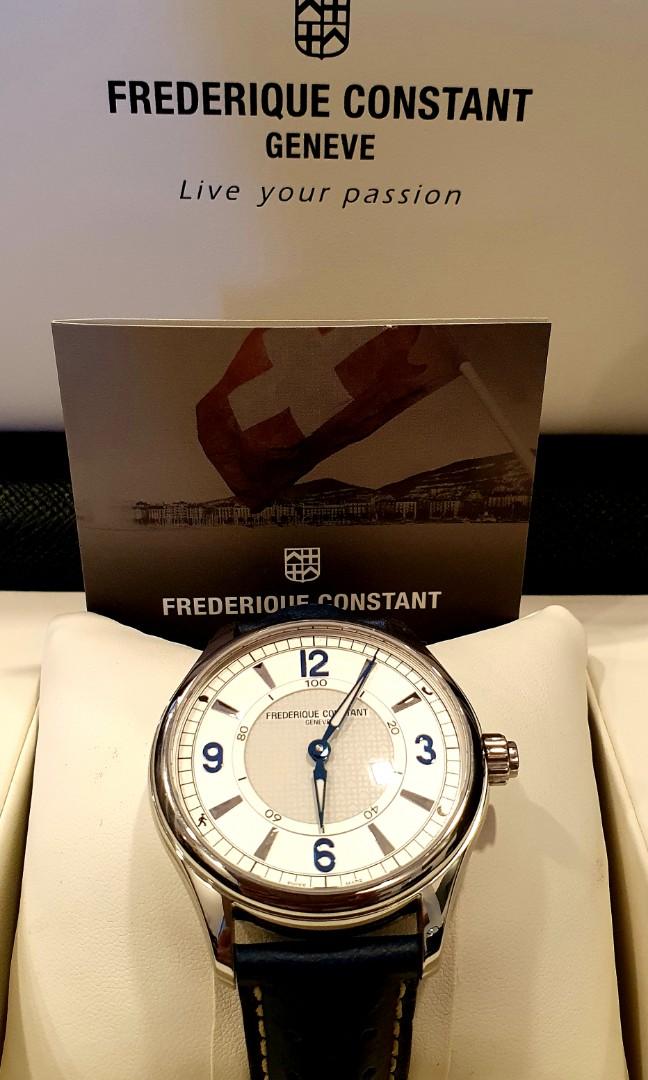 Frederique Constant Horological Silver Dial Men s Smart Watch