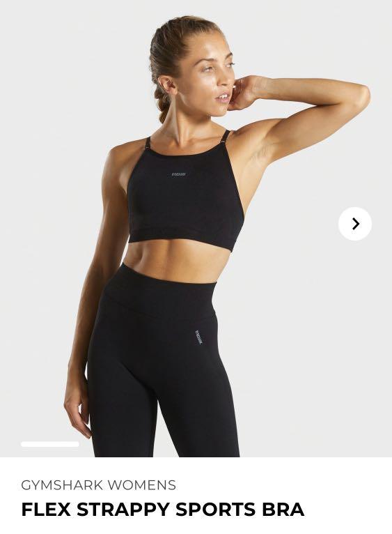 flex strappy sports bra