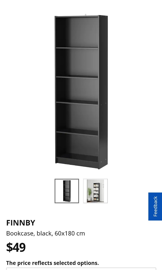Ikea 2024 finnby bookcase