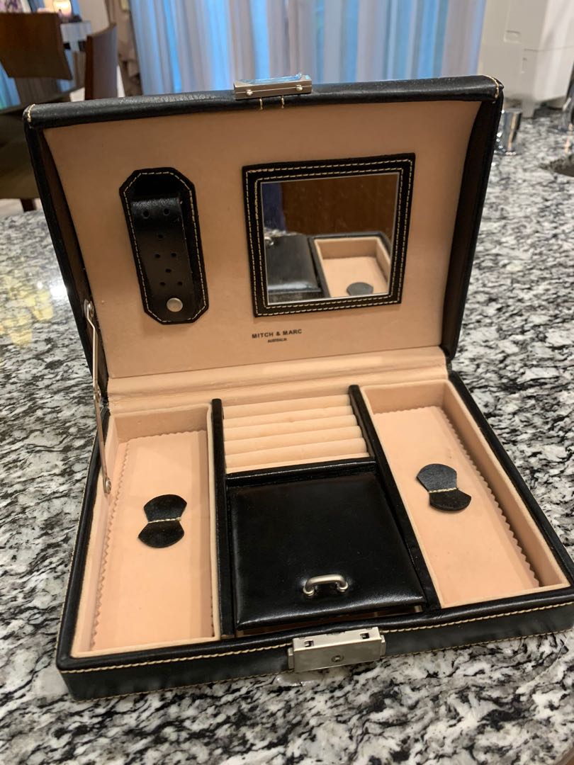 Watch cufflink best sale box