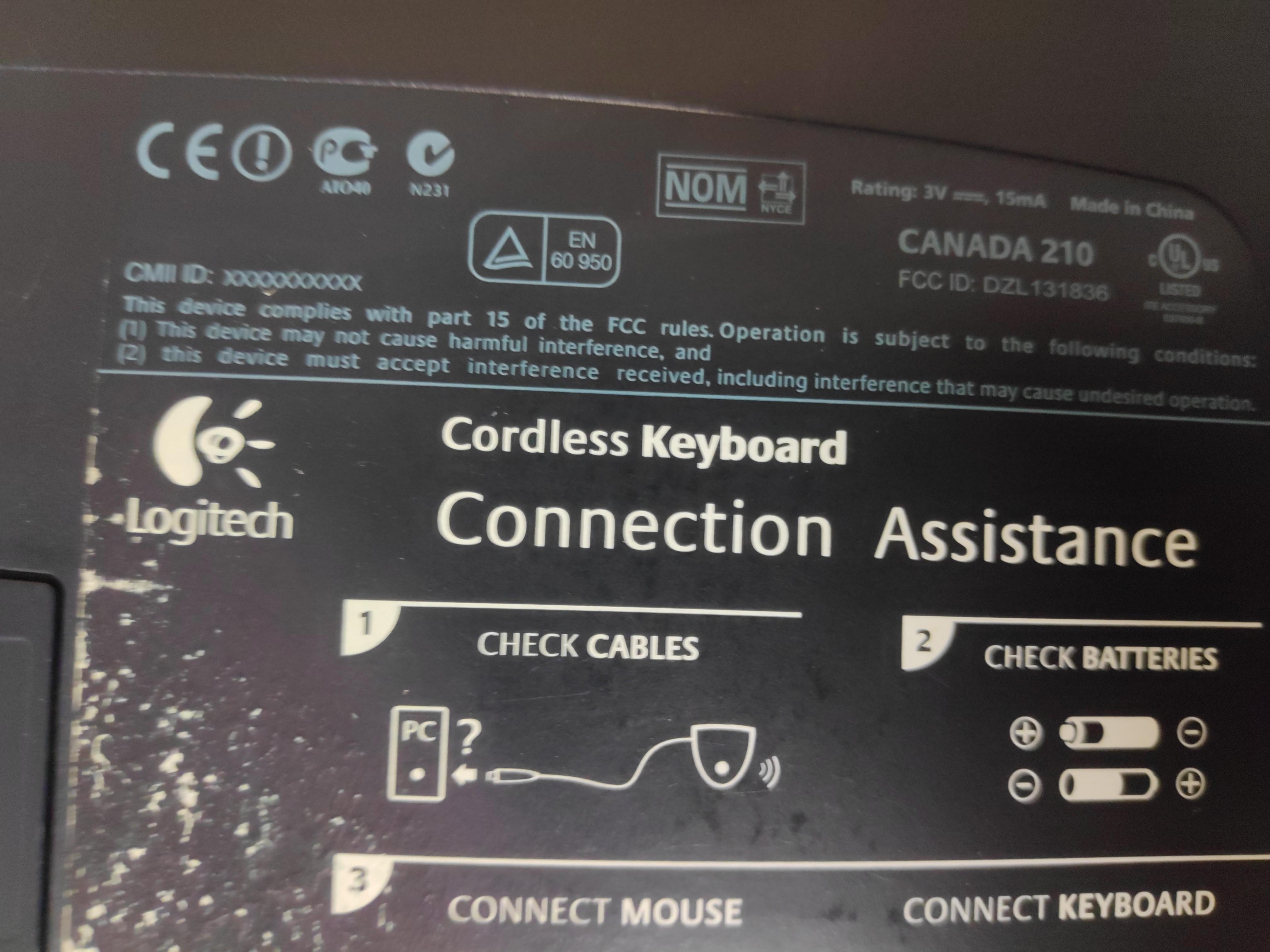 ❤️ Logitech Cordless Keyboard and Mouse Combo Wireless USB Canada Programmable, Computers & Tech, Parts & Accessories, Mouse & Mousepads on Carousell
