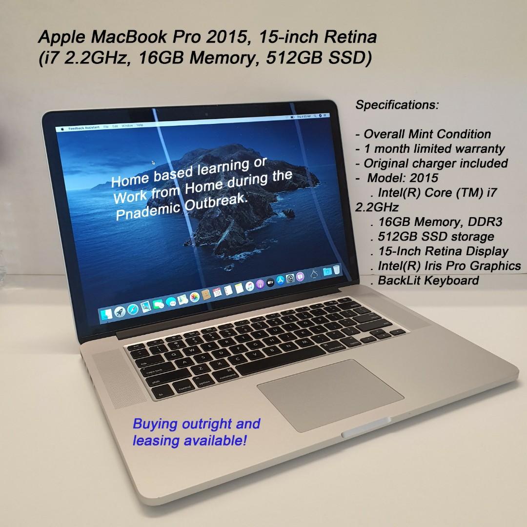 Macbook Pro Macbook Air Sales Rental Electronics Computers Laptops On Carousell
