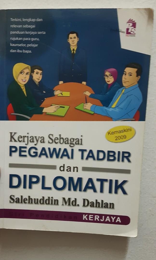 Pegawai Tadbir Dan Diplomatik Books Stationery Books On Carousell