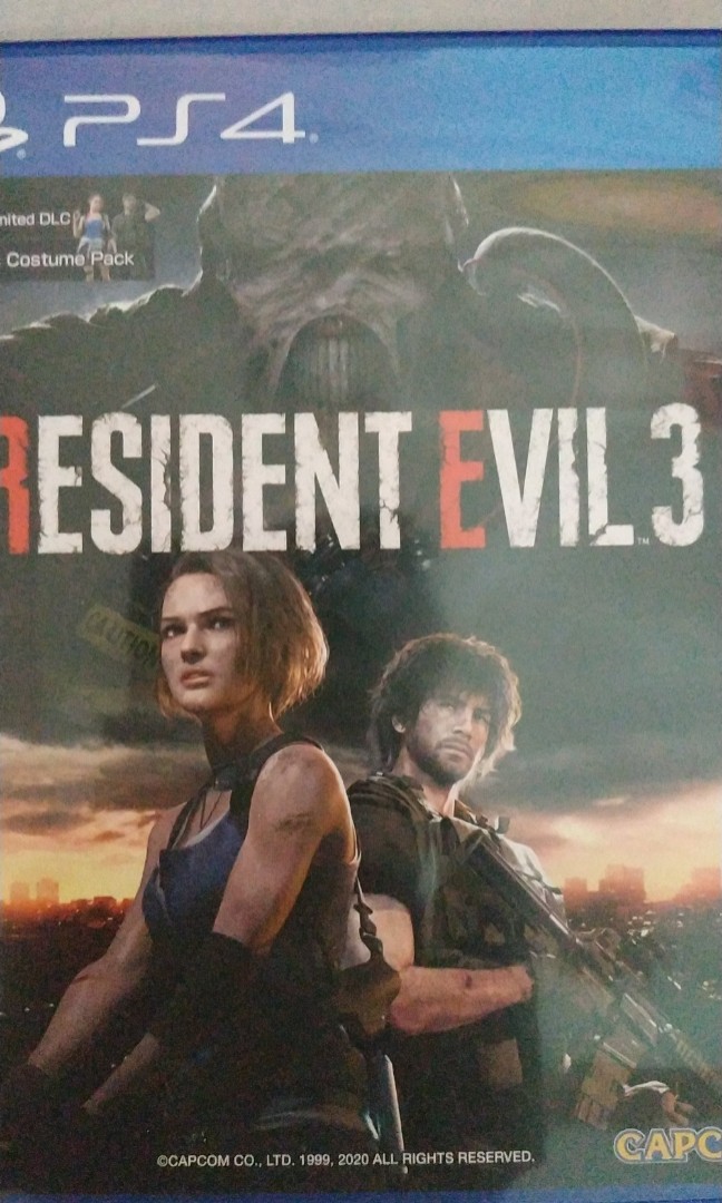 Resident evil 3, Video Gaming, Video Games, PlayStation on Carousell