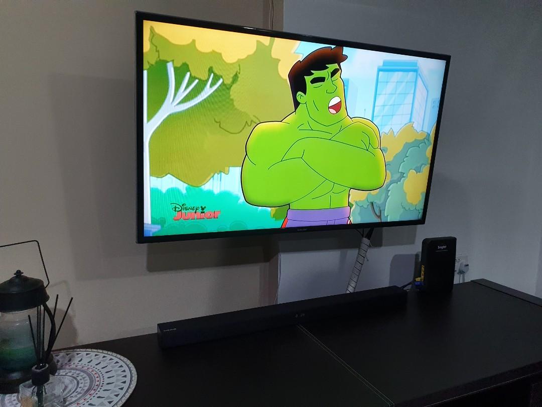 samsung tv and soundbar wall mount