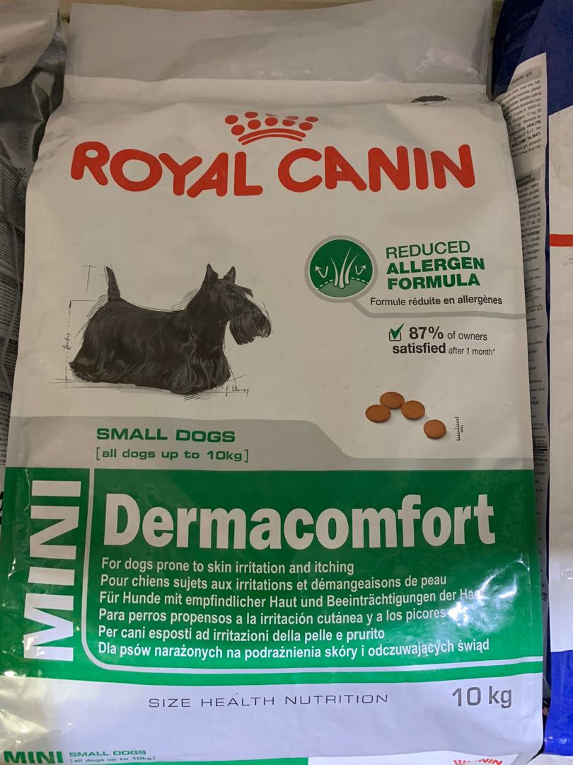 Selling Cheap Royal Canin Dog Food Dermacomfort 10kg Big Bags Reduced Allergen Formula For Dogs With Sensitive Skin Prone To Skin Irritation Scratching I Have All For All Mini And