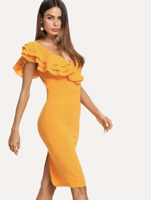 Shein US dress Women s Fashion Dresses Sets Dresses on Carousell
