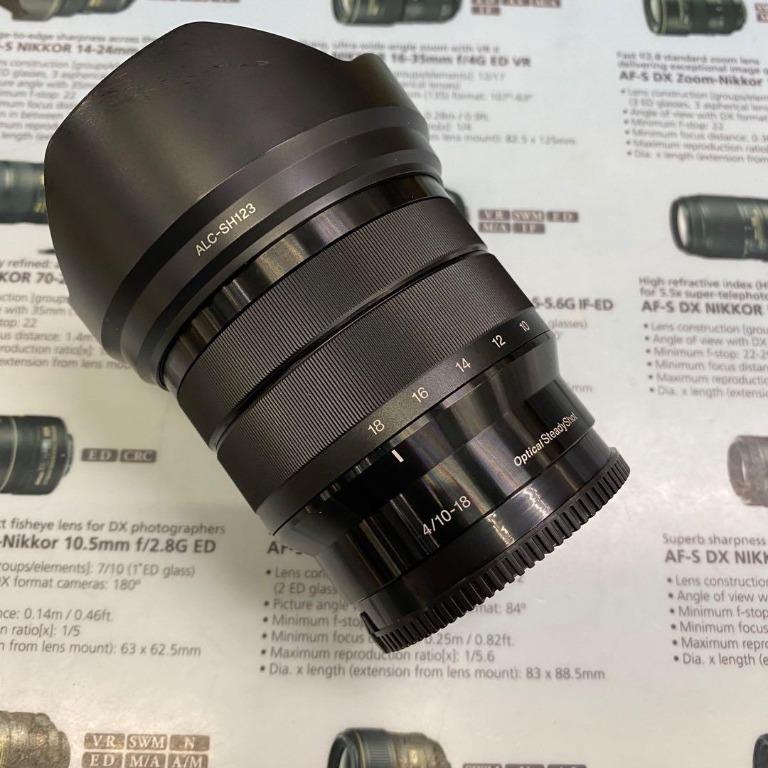 Sony E 10 18mm F4 Oss Photography Lenses On Carousell
