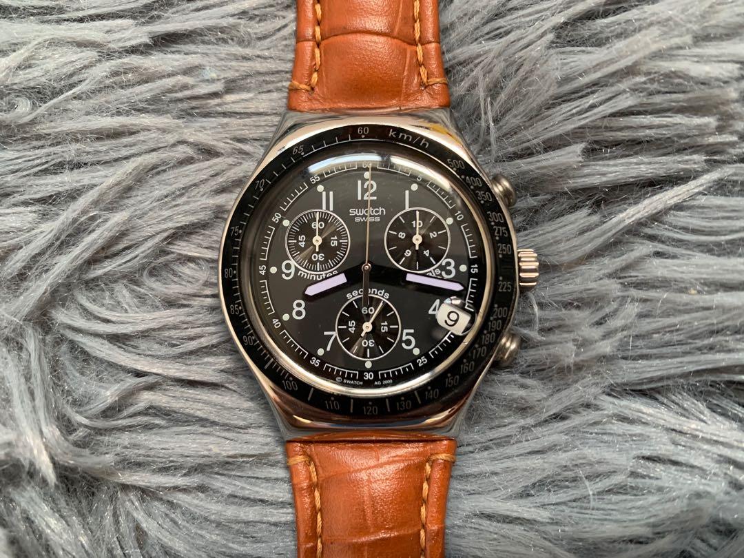 Swatch irony chronograph watch 4 jewels hotsell