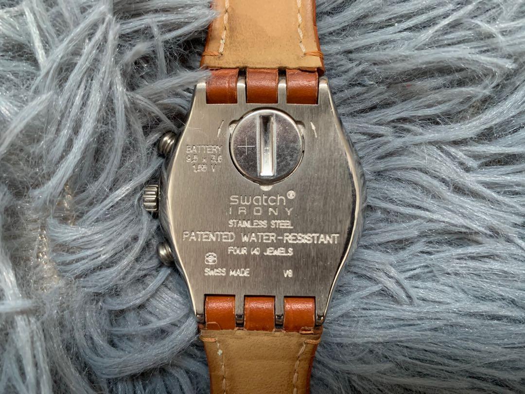 Swatch Irony Four 4 Jewels Chronograph Watch