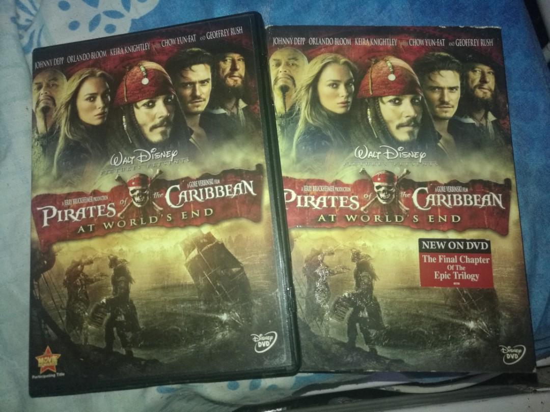 WALT DISNEY PIRATES OF THE CARIBBEAN AT WORLD'S END DVD, Hobbies & Toys ...