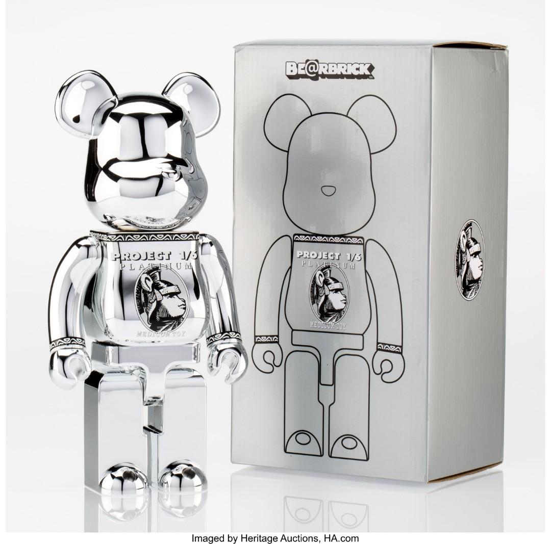 新品 be@rbrick centurion 400% センチュリオン amex silver 銀