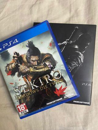Ps4遊戲）現貨二手）隻狼（含掛軸）