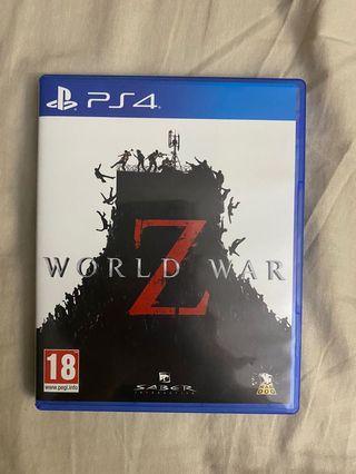Ps4遊戲）現貨二手）末日之戰 World War Z