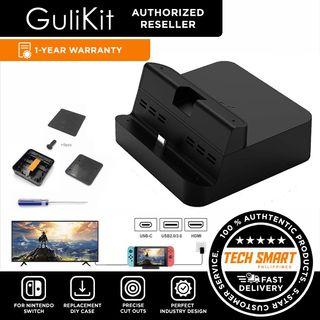 Gulikit DIY Replacement Pocket Dock for Nintendo Switch, Portable DIY Switch Dock Case Kit Only (No Circuit Board Chip)