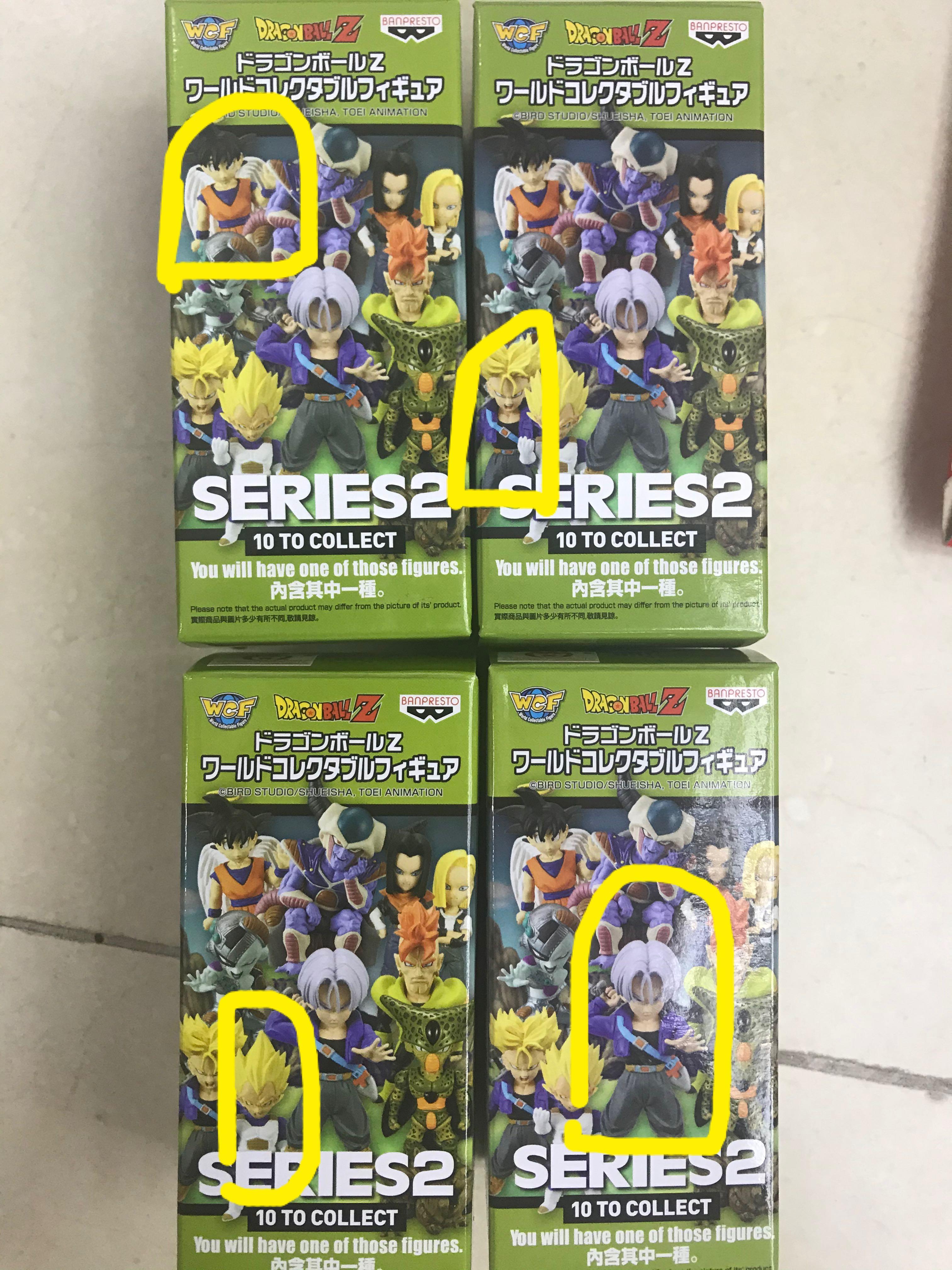 龍珠 dragon ball db wfc, 興趣及遊戲, 收藏品及紀念品, 明星周邊 - Carousell