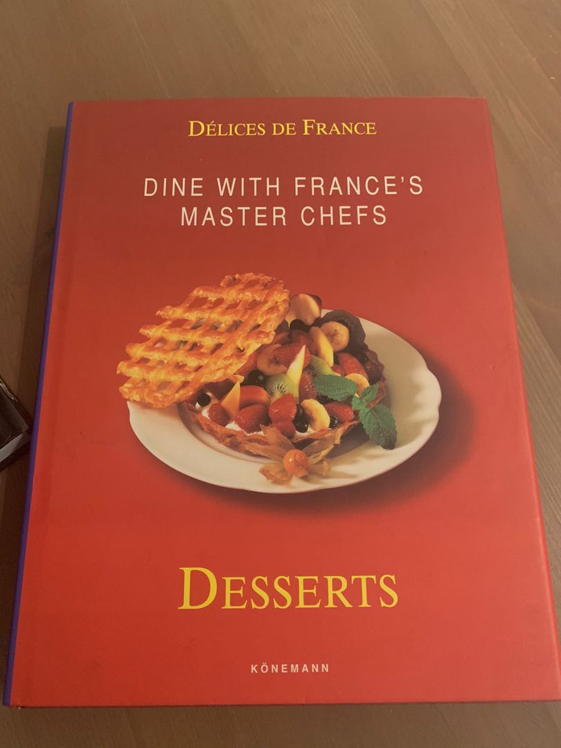 法式甜品食譜 French Desserts Recipe Book / Cookbook