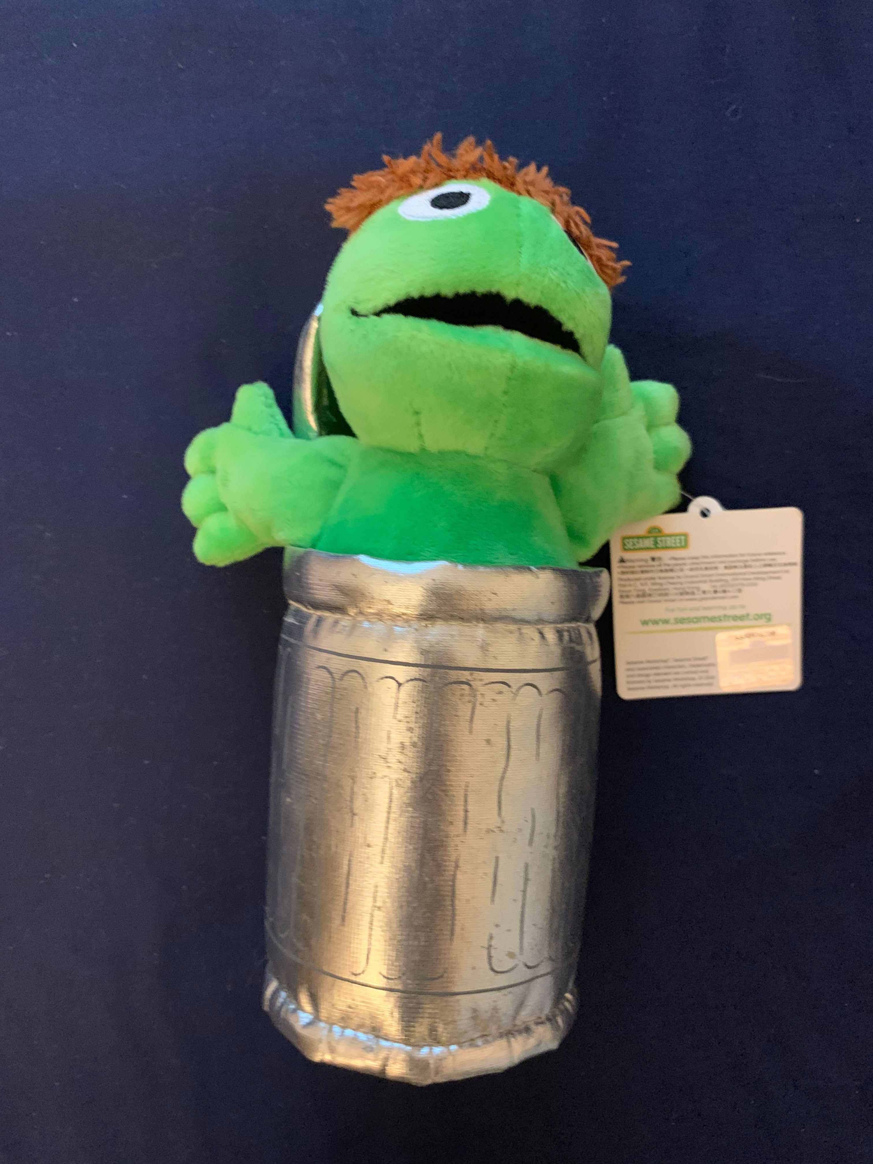 oscar the grouch soft toy